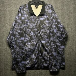 LRG Lifted Research Group Track Jacket Men's Size 4XL All Over Pattern